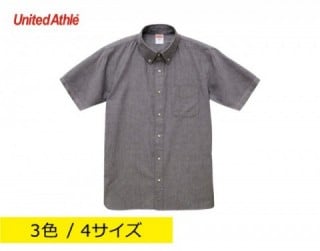 【クラＴキタカミ】オックスフォード ボタンダウン ショートスリーブシャツ