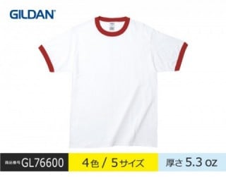 【GL76600】リンガーTシャツ