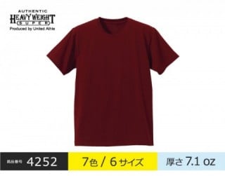 【4252】オーセンティック スーパーヘヴィーウェイト Tシャツ